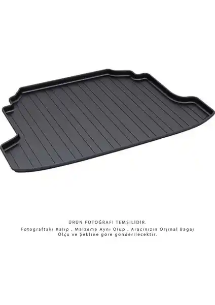 Volkswagen Taigo 2023 Uyumlu Elmas Kesim 4D Bagaj Havuzu Dayanıklı ve Estetik Tasarım