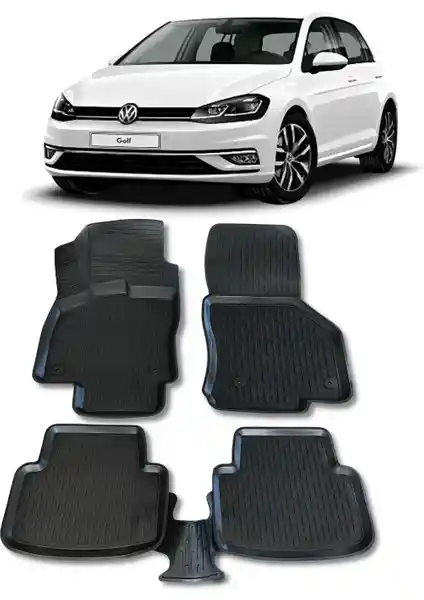 VW Golf 7.5 İç Paspasları: Yüksek Kalite ve Fonksiyonellik Sunan Tasarım