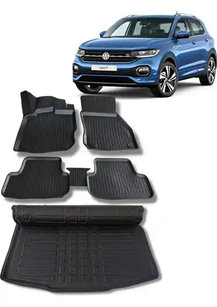 Wöller VW T-Cross 2022 Sonrası Paspas ve Bagaj Havuzu Seti Ürün İncelemesi ve Uyum Detayları