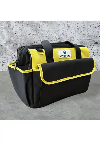 Workınbag 12'' Siyah Bez Alet Çantası: Dayanıklı ve Pratik Taşıma Çözümü