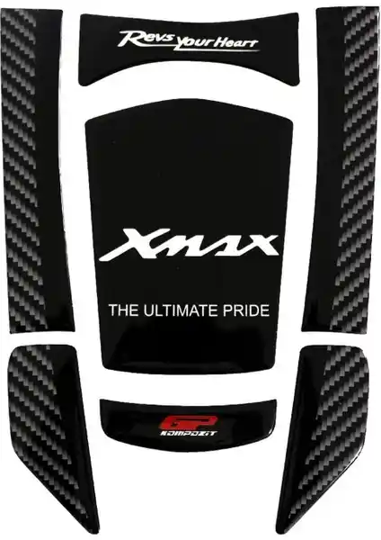 Yamaha XMAX 2018-2022 Uyumlu GP Kompozit Tank Pad Seti İncelemesi ve Kullanım Avantajları