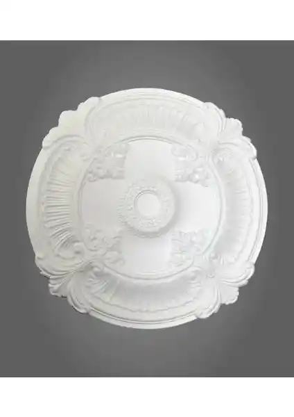 YEDİTEPEOSMANLI Roma Desenli Tavan Lamba Göbeği 50 cm ile Estetik ve Dayanıklı Dekorasyon Parçası