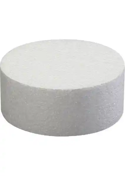 YEDİTEPEOSMANLI Yuvarlak Strafor Maket Pasta Estetik ve Fonksiyonellik Sunan Dekorasyon Ürünü