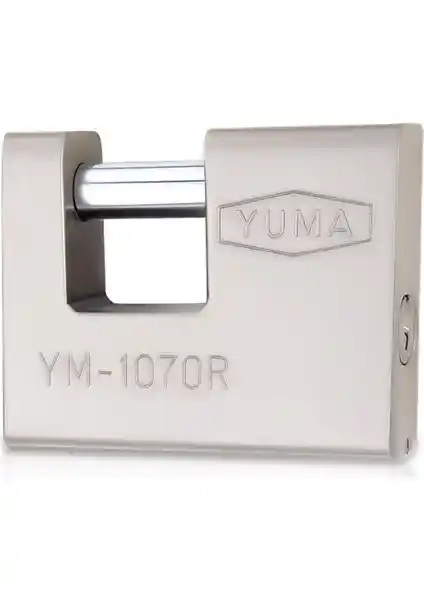 Yuma 70 mm Kayar Milli Döküm Asma Kilit Güvenlik ve Dayanıklılık Sağlar