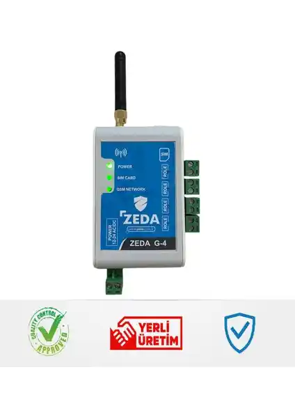 Zeda G-4 Cep Telefonuyla Kapı Açma Sistemi Güvenli ve Kolay Erişim Sağlayan Teknoloji