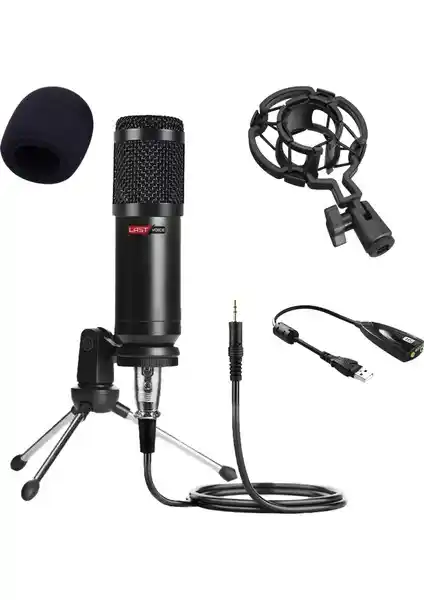 Lastvoice BM800 Full Black ve Twitch Yayıncı Mikrofonları Karşılaştırması