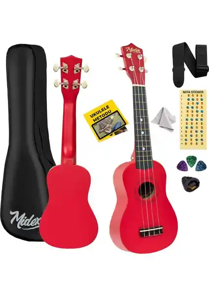 Midex UKX-901RD ve Rosa RU002-BK Ukulele Karşılaştırması: Hangi Model Daha Uygun