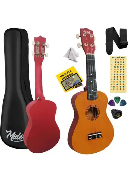 Midex UKX-901YL ve Rosa RU002-BK Ukulele Modellerinin Detaylı Karşılaştırması