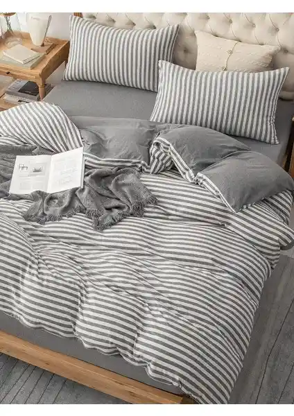 Caqqa Gray Collection ve My Story Lastikli Çarşaflı Nevresim Takımları Karşılaştırması