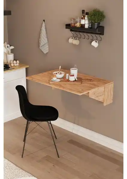 Dekorfim Katlanır Portatif ve Monte Fiona Ahşap Masa Karşılaştırması