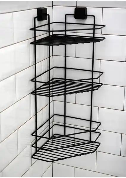 Hagen Paslanmaz Yapışkanlı Banyo Köşeliği ve Şampuanlık Karşılaştırması