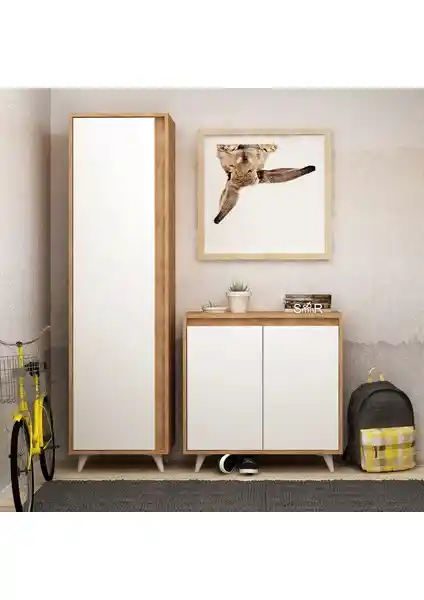 My Mob Omninde ve Remaks Akasya Vestiyer Portmanto Takımı Karşılaştırması