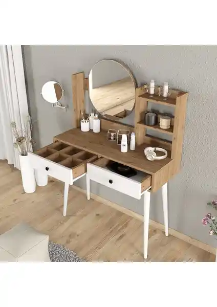 Roewood Efsane ve Variant Mobilya Lizbon Mini Makyaj Masası Karşılaştırması