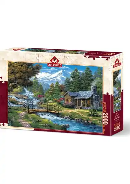 Art Puzzle Iki Küçük Şelale ve KS Games Bavarian Alps Puzzle Karşılaştırması