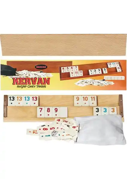 Eser Kervan Ağaç Okey Takımı ile Sedef Okey Plastik Takımının Karşılaştırması