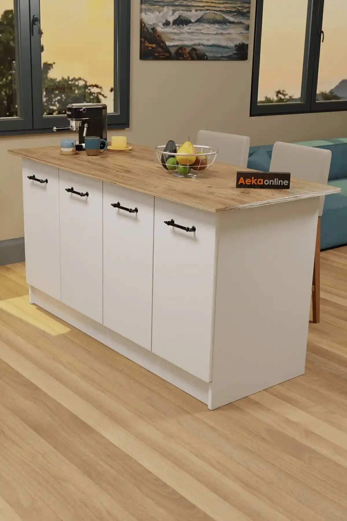 Aeka AE-2040 Vera Çok Amaçlı Mutfak Adası ve Yemek Masası Özellikleri ve Kullanım Avantajları