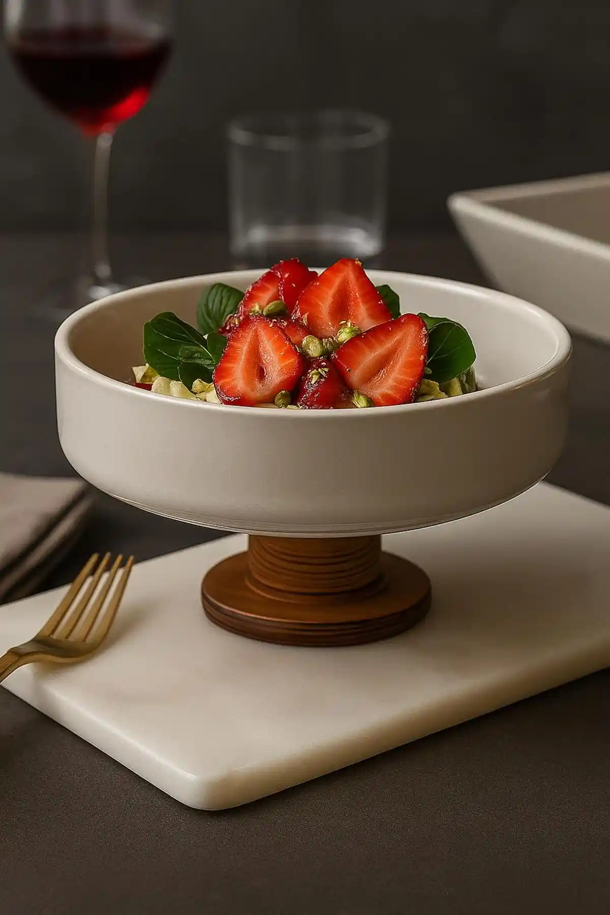 Akkoyunlu Home Yuvarlak Seramik Salata Kasesi Şık ve Dayanıklı Tasarım