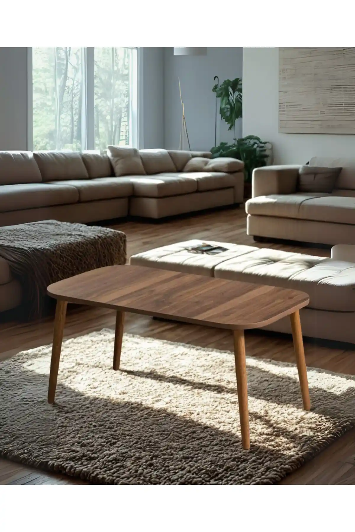 Alın Alın Lunafem Yüksek Kaliteli Orta Sehpa: Modern ve Dayanıklı Tasarım Özellikleri