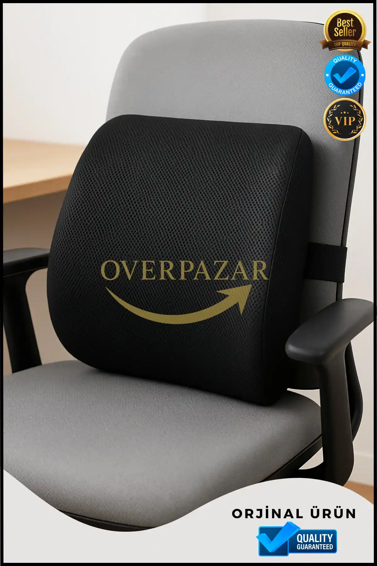 Ankaflex Medikal Ortopedik Bel Destek Yastığı Sağlıklı Duruş ve Rahatlık Sağlar