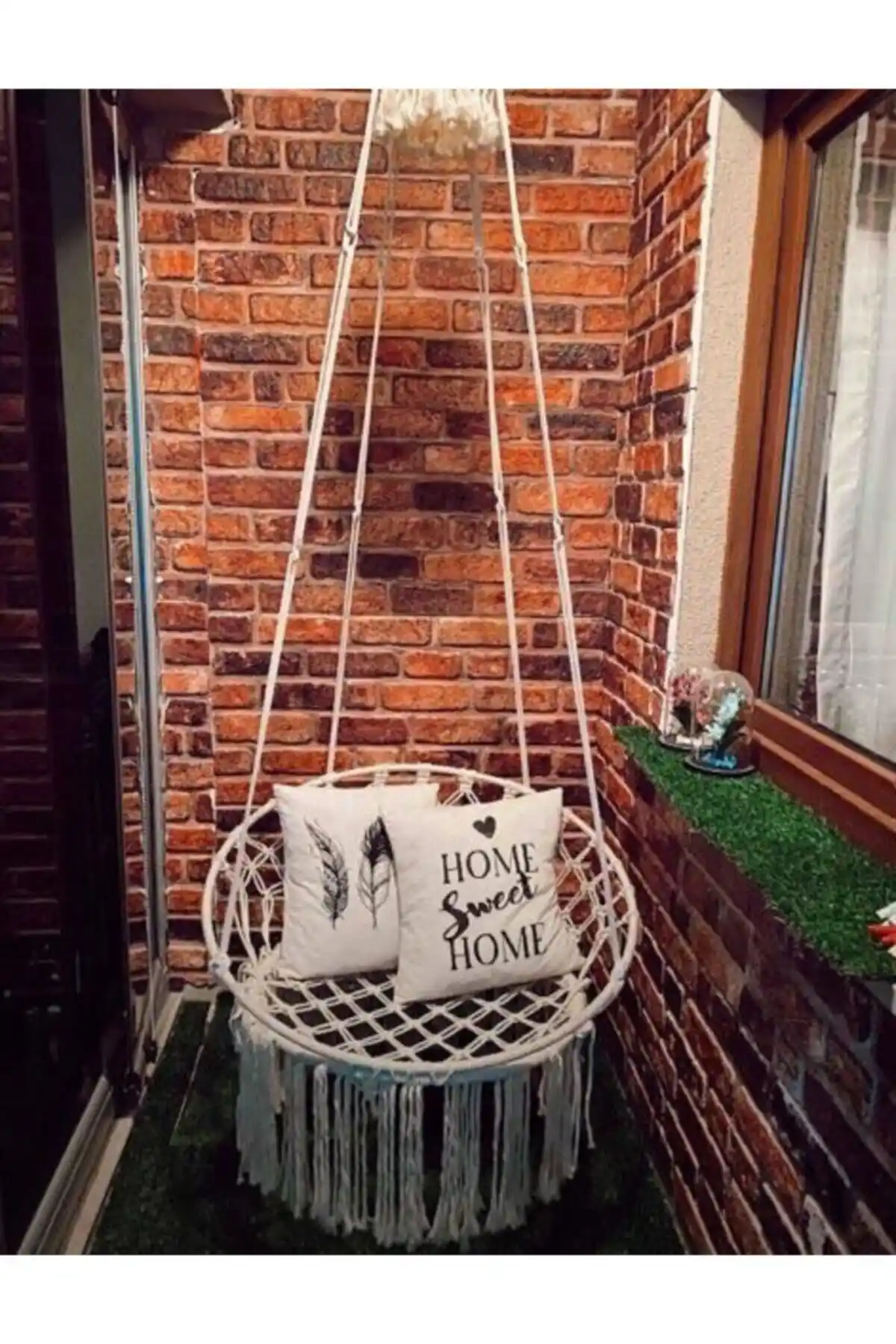 AslanButik Makrome Salıncak: Estetik ve Dayanıklı El Yapımı Salıncak Özellikleri