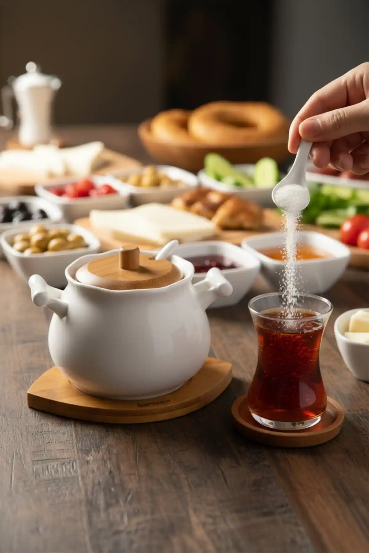 Bambum Carla Şekerlik: Modern ve Şık Tasarımıyla Mutfak ve Sofralarınıza Zarafet Katar