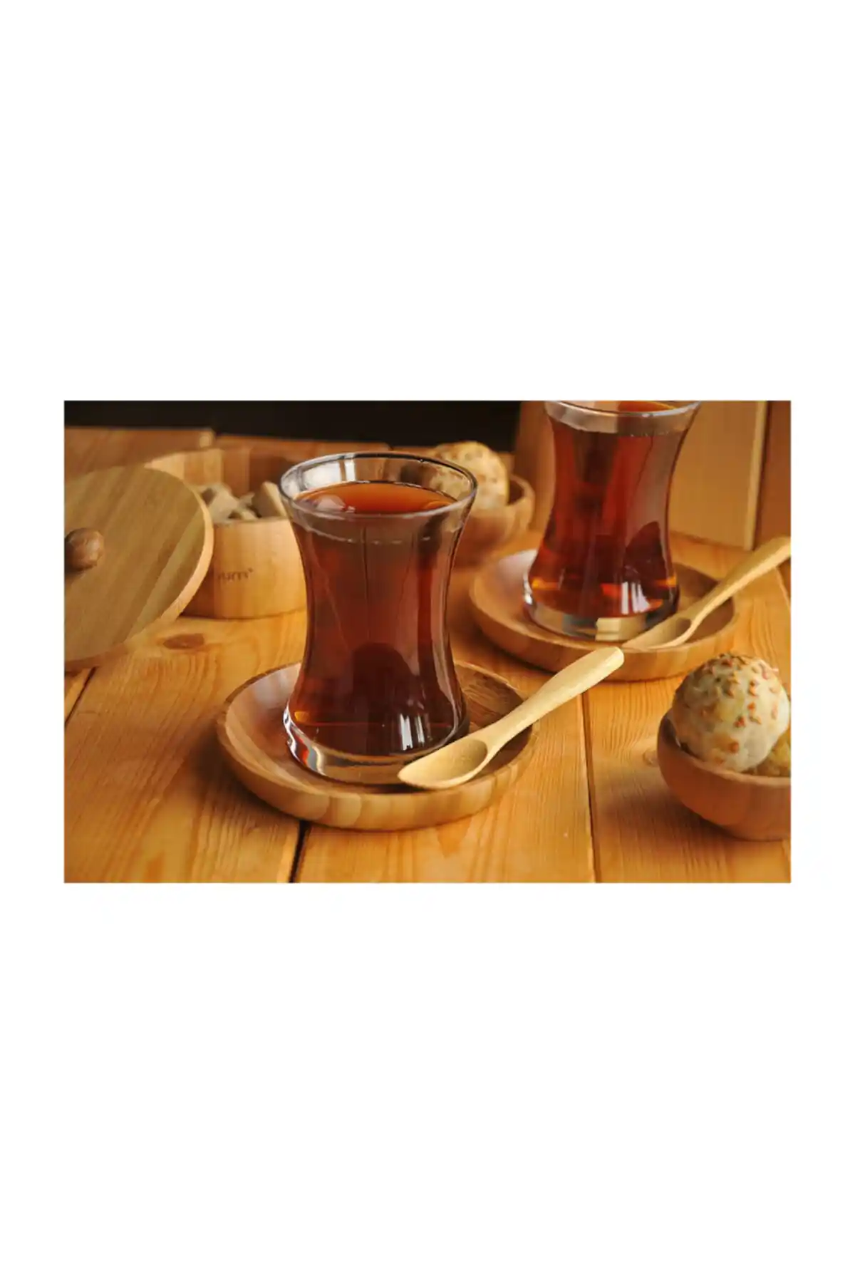 Bambum Tai 6'lı Bambu Çay Kaşığı Seti Doğal ve Şık Tasarımıyla Mutfaklara Zarafet Katar