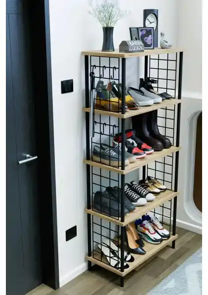 Barin Design 5 Raflı Çok Amaçlı Ayakkabılık ve Raf Ünitesi Özellikleri ve Kullanım Alanları