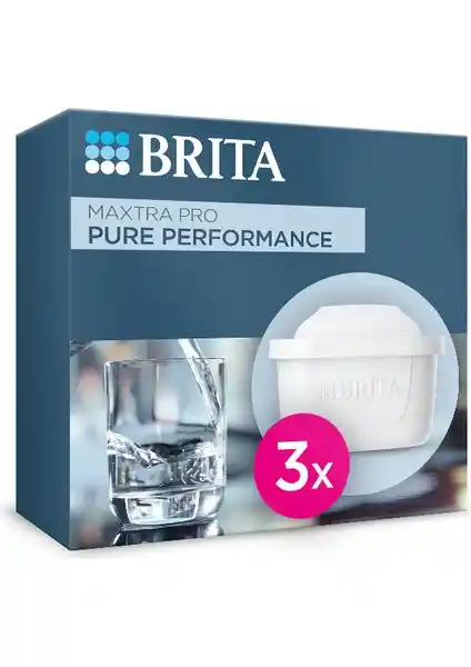 BRITA Maxtra Pro Pure Performance Yedek Su Filtresi ile Sağlıklı ve Lezzetli Su Deneyimi
