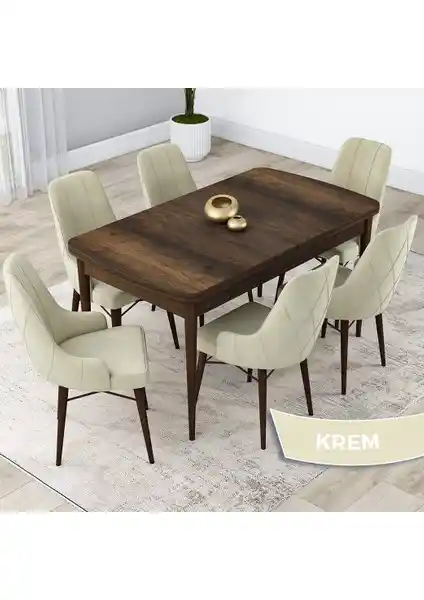 Canisa Concept Kar Serisi Açılabilir Mutfak Masası ve Sandalye Takımı İncelenmesi