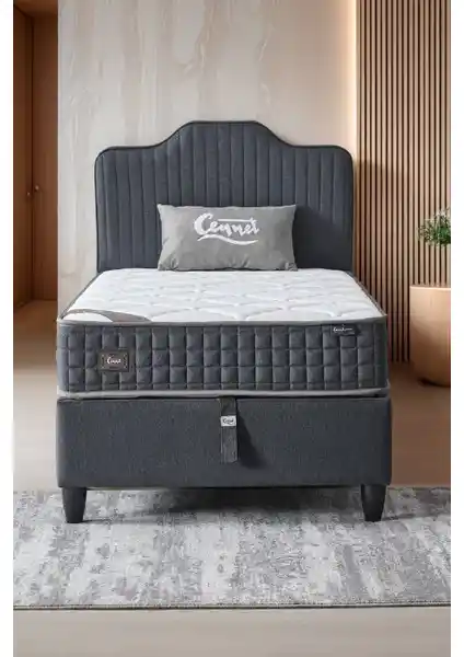 Cennet Yatak Menekşe 3'lü Set: Şıklık ve Konfor Sunan Modern Yatak Çözümü