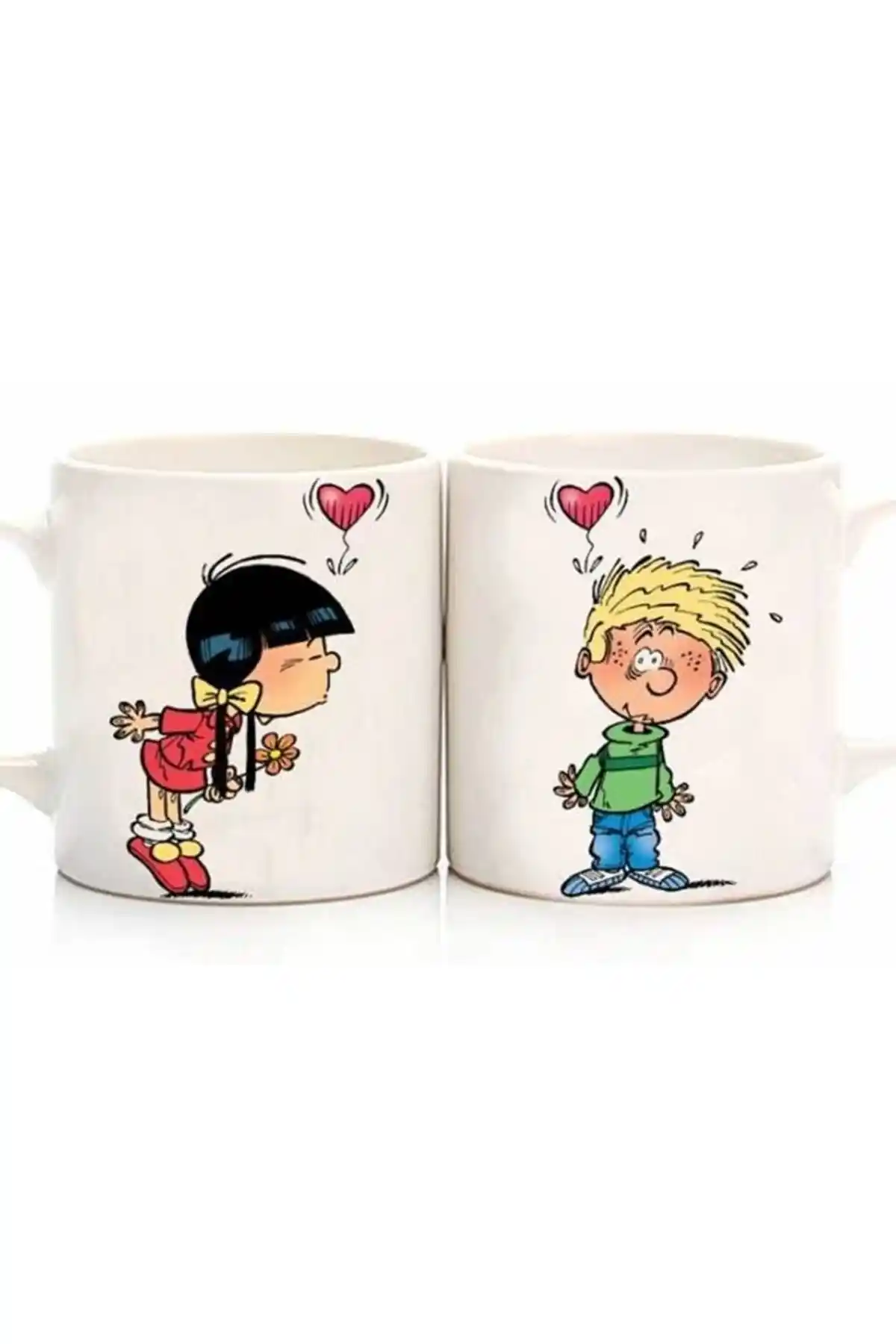 Çift Sevgili Aşık ve Arkadaşlar İçin Romantik ve Şık Kupa Seti Ürün Tanıtımı