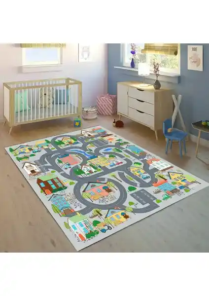 Çocuk Odası İçin Güvenli ve Eğitici Renkli Halı Seçenekleri