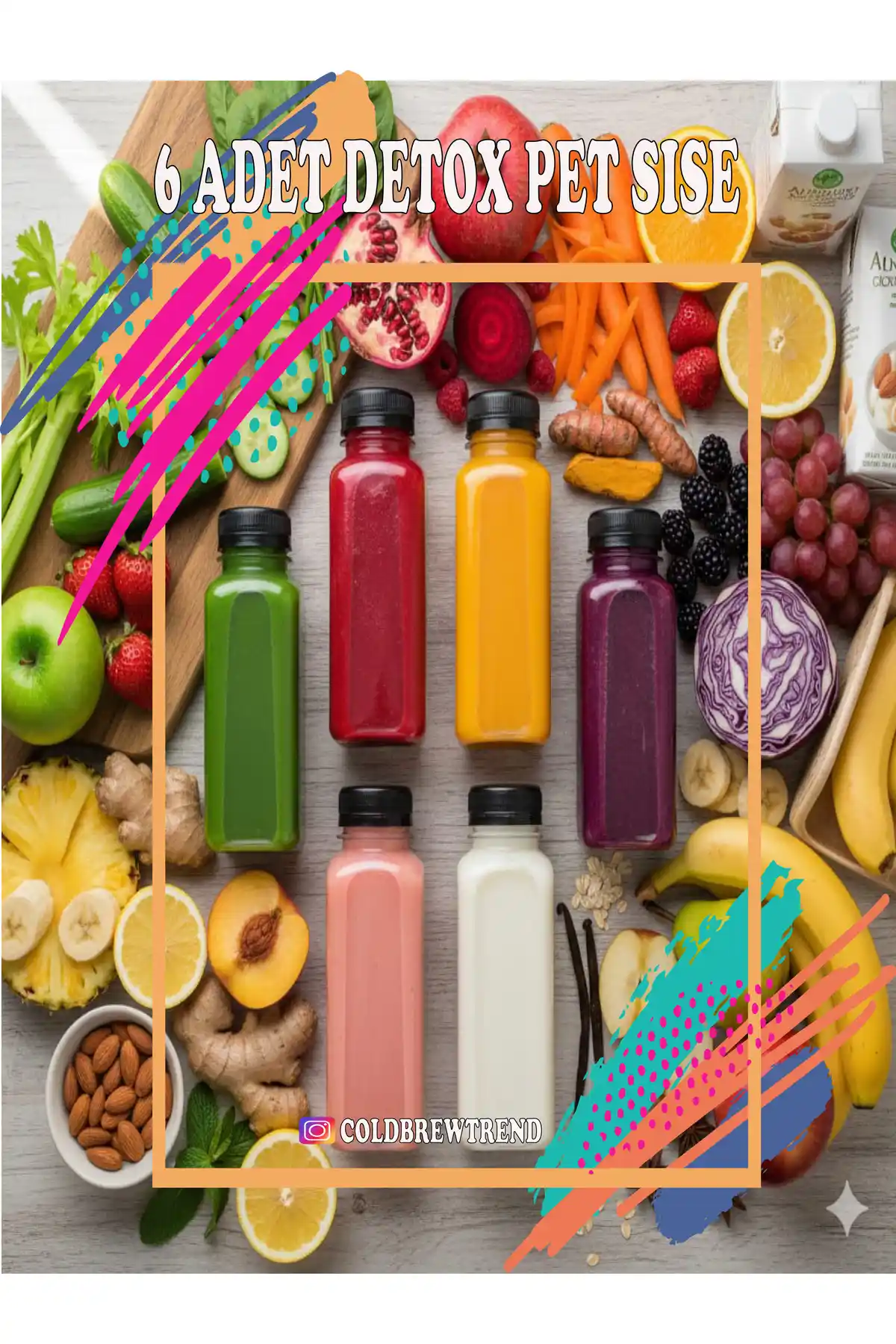 Coldbrewtrend 500 ml Soğuk İçecek Şişesi Sağlıklı ve Pratik Tasarım Özellikleri