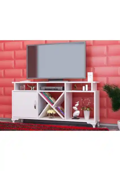 Decorotika Ay TV Ünitesi: Modern ve Şık Tasarımıyla Fonksiyonel Oturma Odası Mobilyası