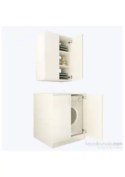 Decorotika Su Çamaşır Makinesi Dolabı: Modern ve Dayanıklı Depolama Çözümü