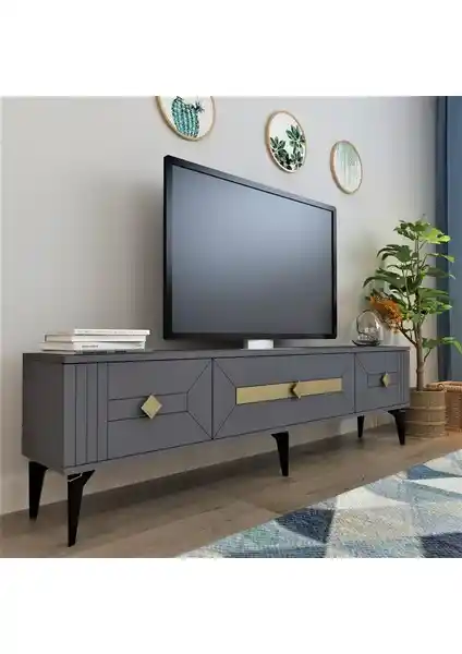 Demonte Dekor Ceneyra TV Ünitesi Modern Tasarım ve Fonksiyonellik Bir Arada