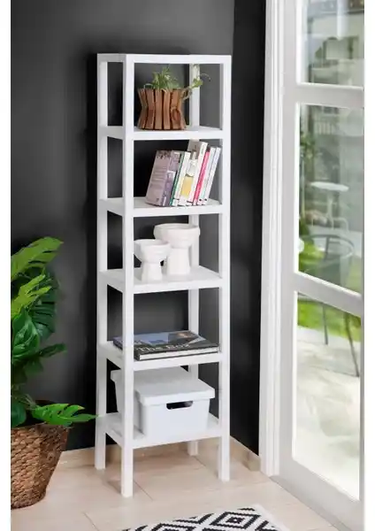 DEYHOME Ombeg 6 Katlı Düzenleyici Raf Ünitesi: Çok Amaçlı ve Dayanıklı Depolama Çözümü