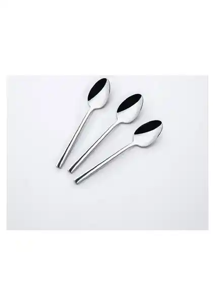 Doğuş Çay Kaşığı Çubuk Model Metal 12'li: Şık ve Dayanıklı Mutfak Gereci Seçeneği