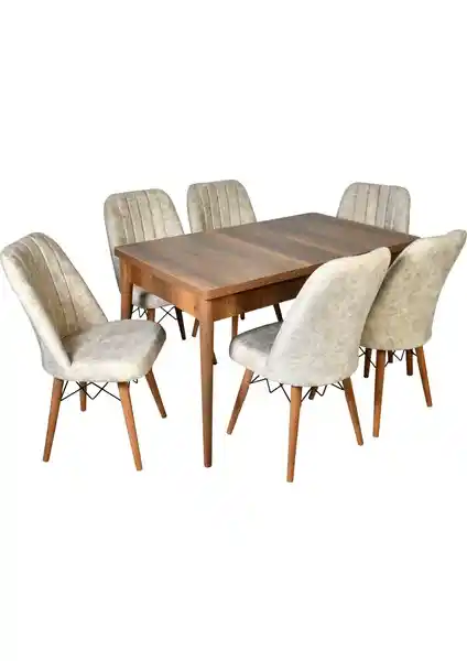 Efe Barok Gold Kelebek Açılır Ahşap 6 Kişilik Yemek Masası Özellikleri ve Kullanım İpuçları