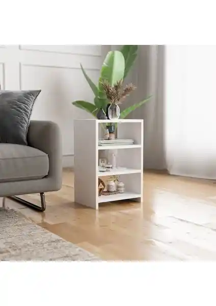 Ege Modüler 4 Raflı Komodin: Modern ve Çok Yönlü Yatak Odası Mobilyası Çözümü