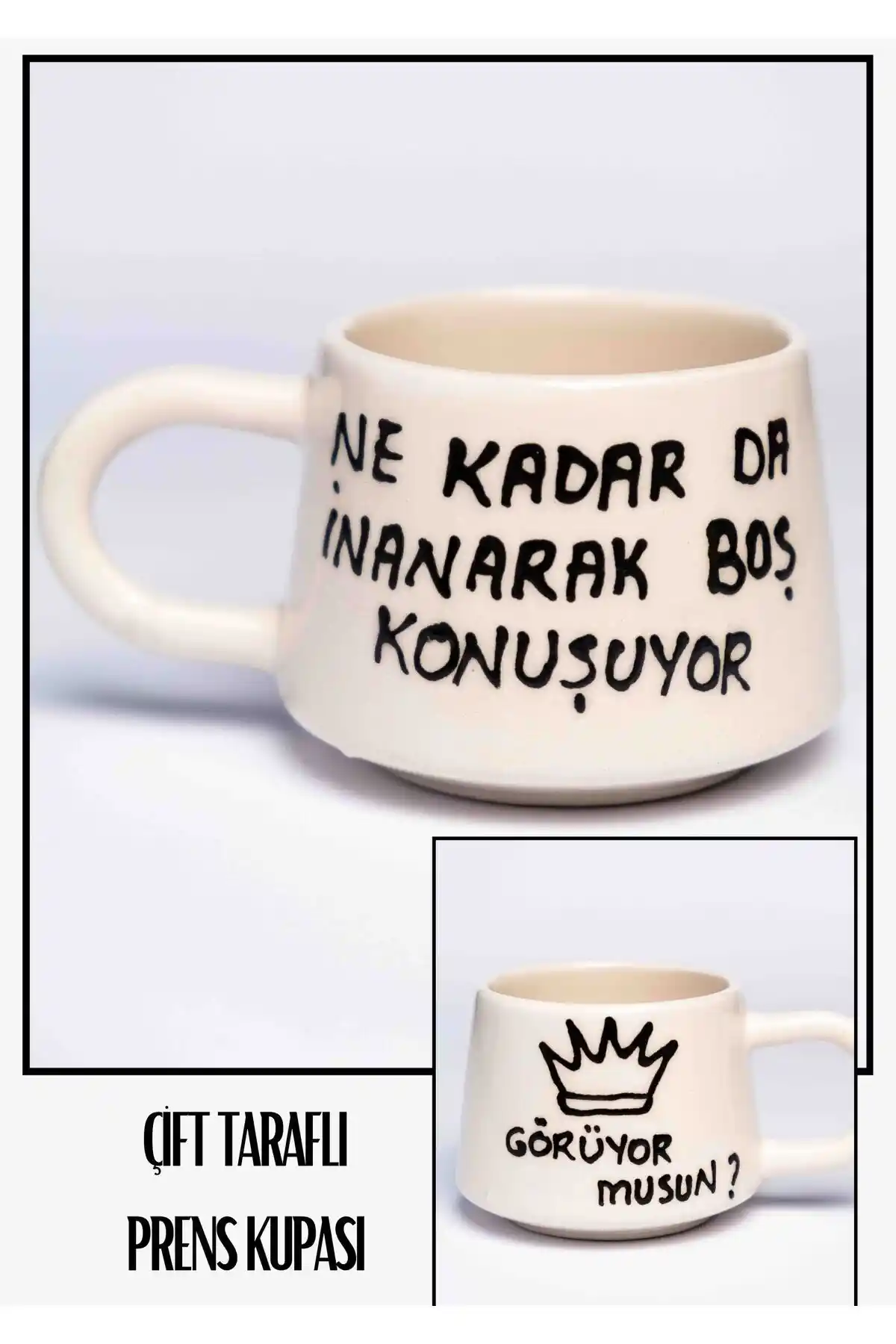 El Yapımı Seramik Prens Kahve Fincanı: Özgün Tasarım ve Kalite Standartlarıyla Şık Kullanım