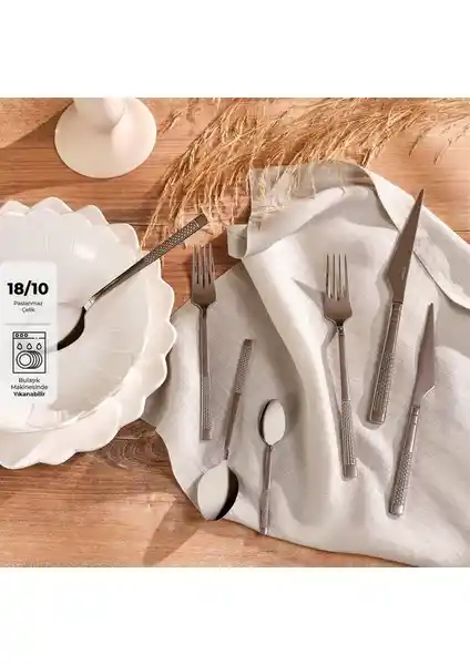 Emsan Side 84 Parça Lüks Kutulu 12 Kişilik Çatal Kaşık Bıçak Seti Detayları ve Özellikleri