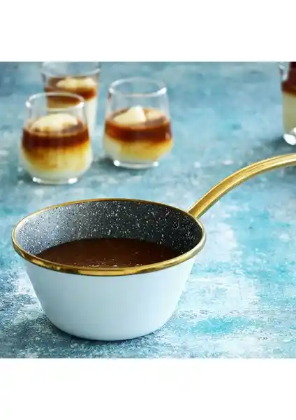 Emsan Troy Konik Sosluk Beyaz 14 cm dayanıklı ve şık mutfak yardımcıları arasında yer alır