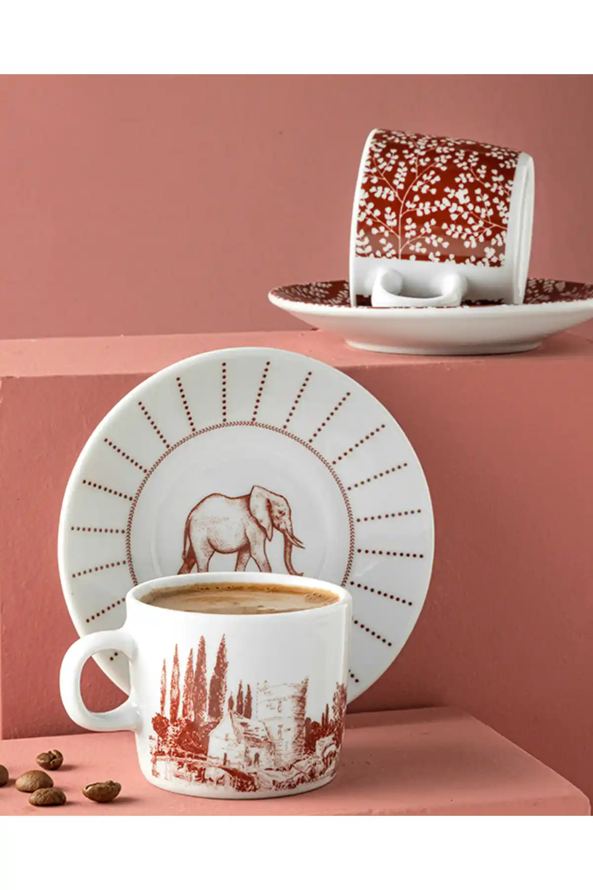 English Home Elephant Porselen 4 Parça Kahve Fincan Takımı İnceleme ve Kullanıcı Yorumları