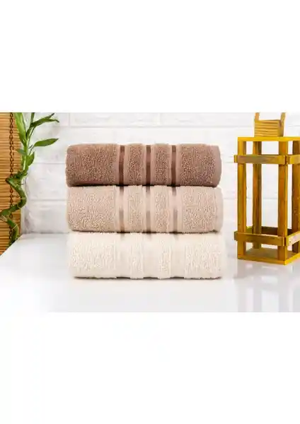 Ephemeris 3'lü Havlu Seti: Günlük Kullanım İçin Yüksek Emicilik ve Şıklık Sunar