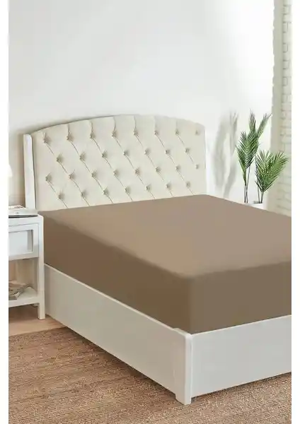 Evmisya Tek Kişilik Kahverengi Çarşaf: Konfor ve Estetiğin Modern Buluşması