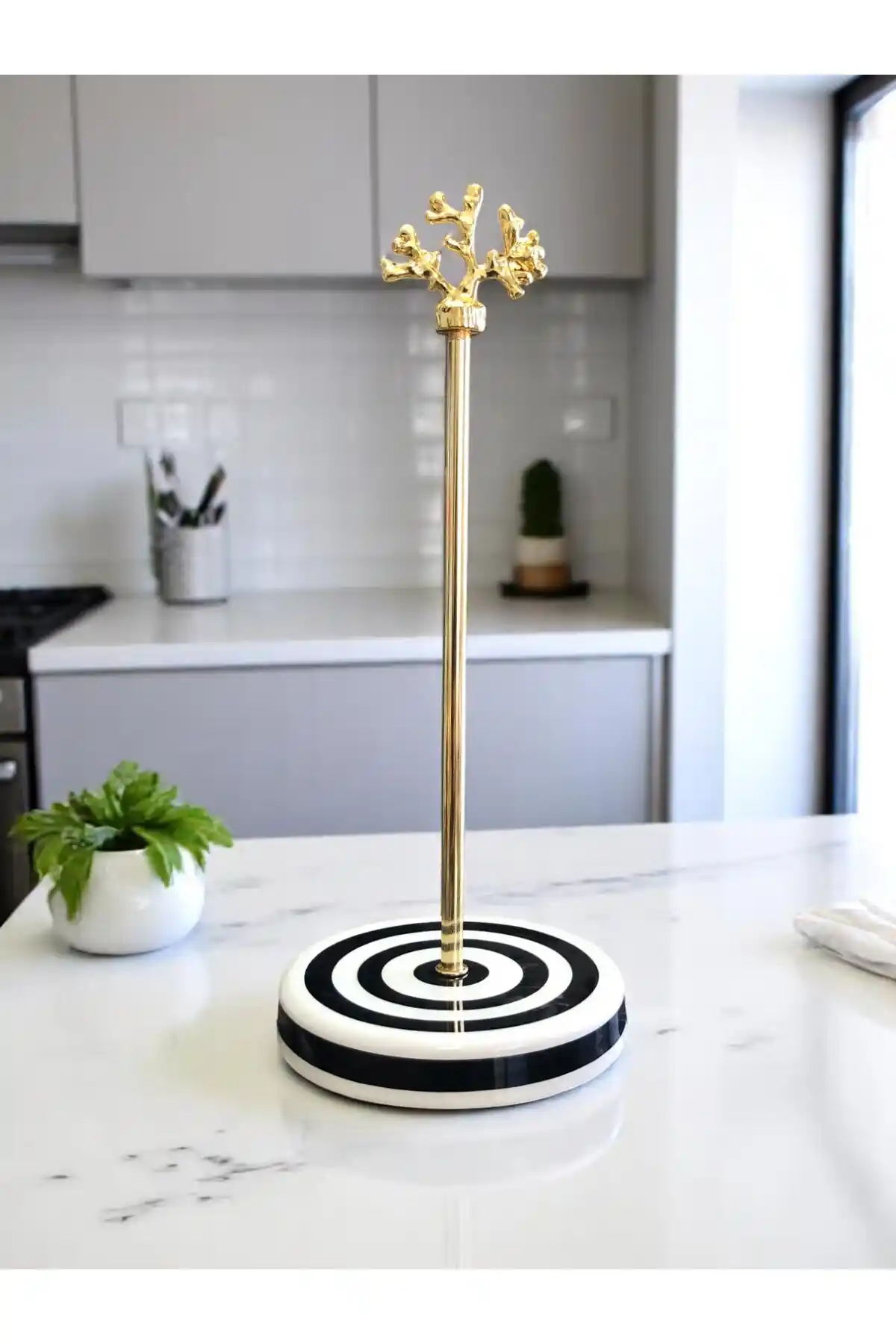 Ferayhome Seramik Peçetelik Modern ve Şık Tasarımıyla Mutfak ve Banyo Dekorasyonunu Tamamlar