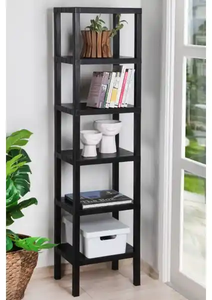 Frapan Home 6 Katlı Plastik Raf Ünitesi: Modern ve Çok Yönlü Depolama Çözümü