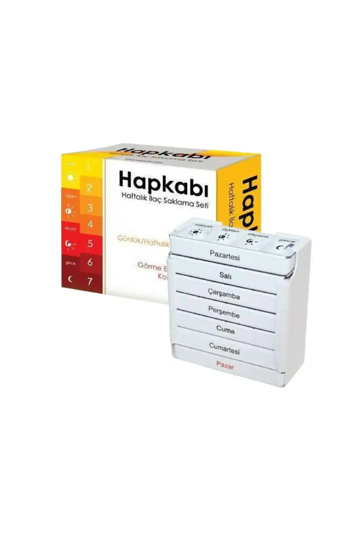 Genel Markalar Haftalık İlaç Saklama Seti: Sağlıklı ve Pratik Çözüm