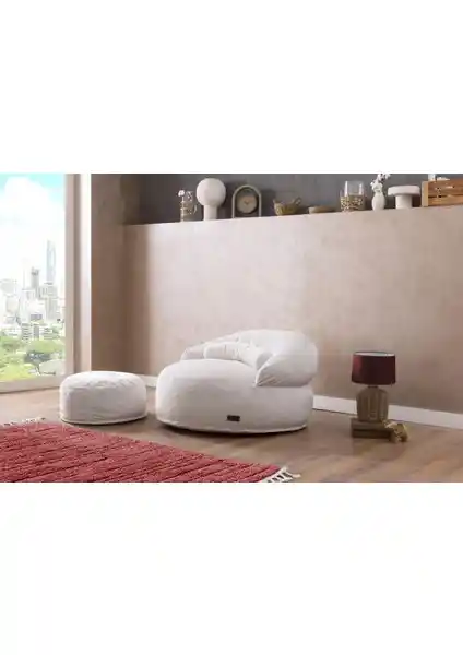 Good Night Yeni Felix Lüx Armut Koltuk ve Puf: Modern Tasarım ve Konforun Buluşması